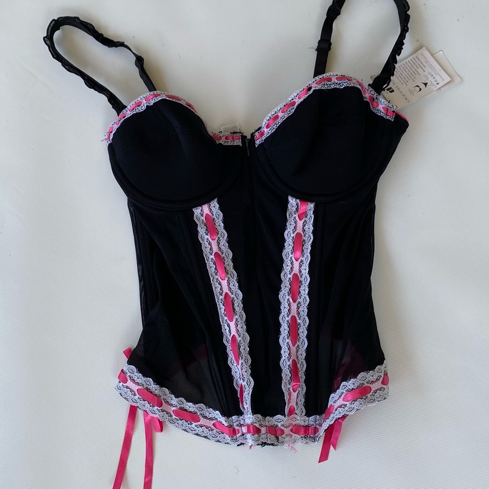 Bustier corset lingerie top